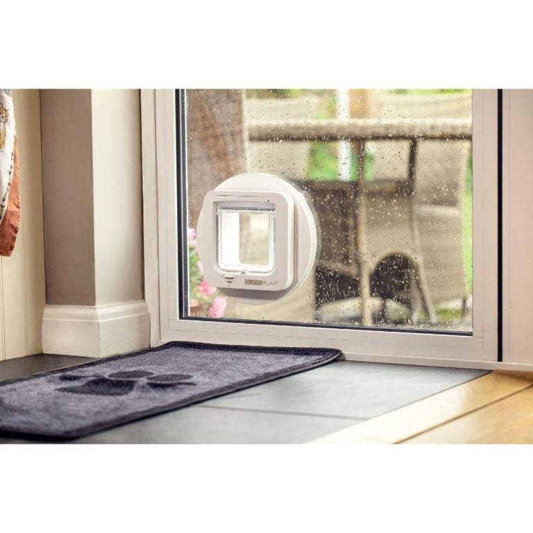 SureFlap Microchip Cat Flap Mounting Adapter Grey/White (Launching In