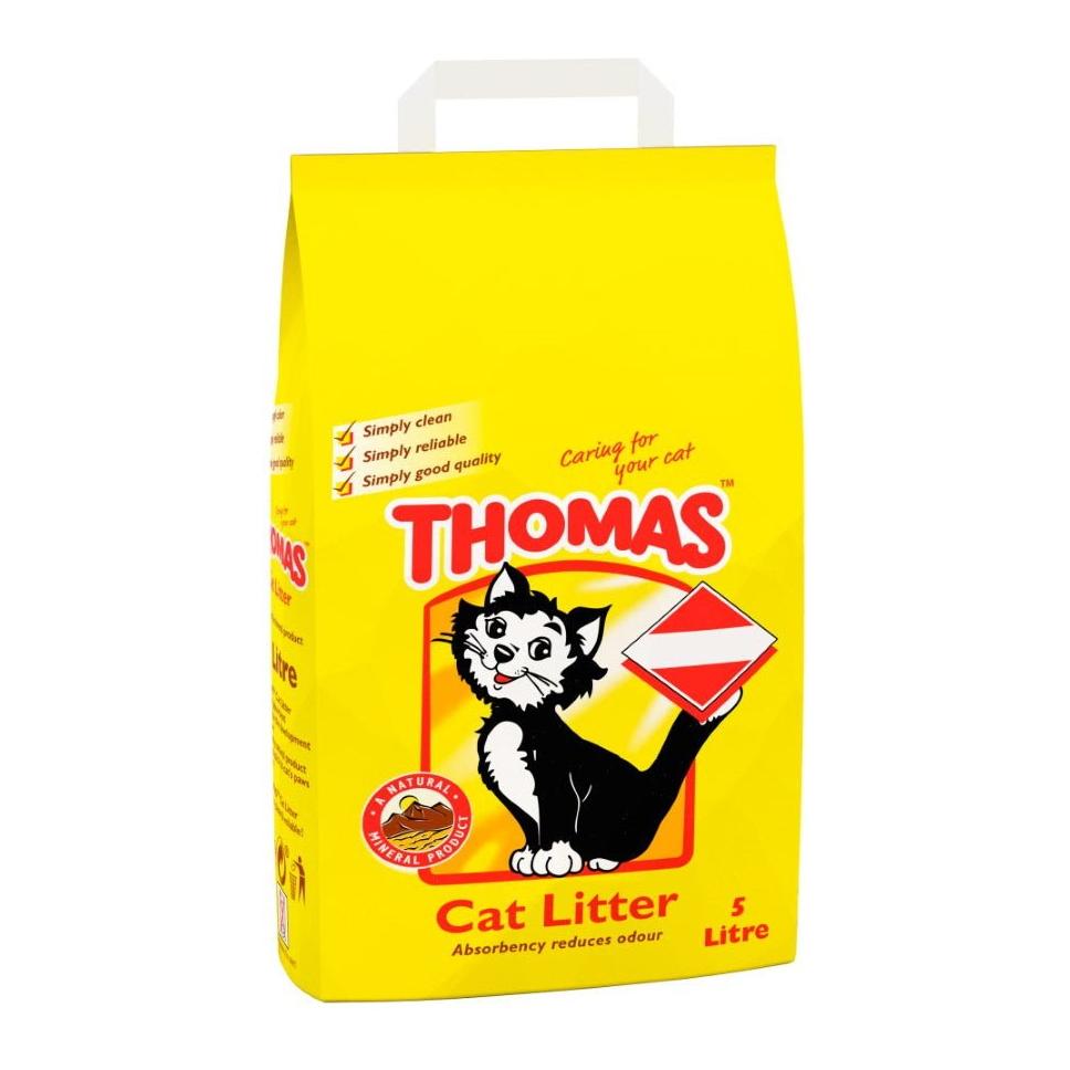 Thomas NonClumping Cat Litter 5L Superpet Ltd Superpet Limited